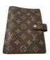 LOUIS VUITTON（ルイ ヴィトン）の古着「アジェンダMM 手帳カバー」｜ブラウン