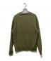 MAISON KITSUNE (メゾンキツネ) フォックスロゴクルーネックスウェッ オリーブ サイズ:S：8000円