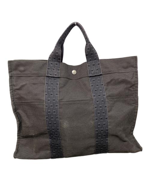 HERMES（エルメス）HERMES (エルメス) エールラインMM トートバッグ グレーの古着・服飾アイテム