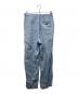 MARKAWARE (マーカウェア) TRIPLE PLEATED EASY TROUSERS ブルー サイズ:M：19000円