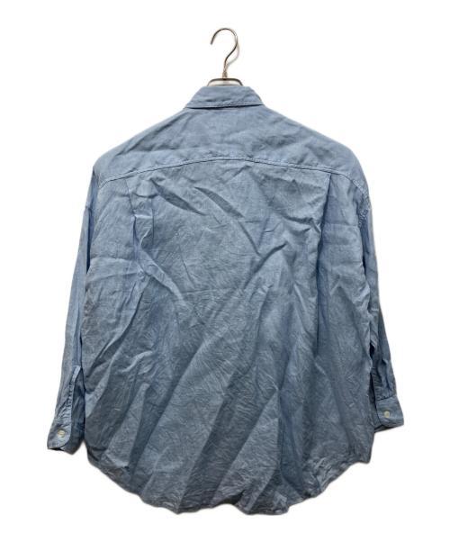 MARKAWARE（マーカウェア）MARKAWARE (マーカウェア) TENT LONG SHIRT ブルー サイズ:1の古着・服飾アイテム