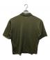 MARKAWARE (マーカウェア) SUPER 160's WOOL WASHABLE KNIT SHORT SLEEVE POLO オリーブ サイズ:SIZE 2：16000円