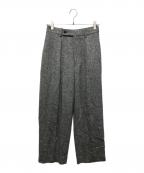 MARKAWAREマーカウェア）の古着「ウールパンツ」｜グレー