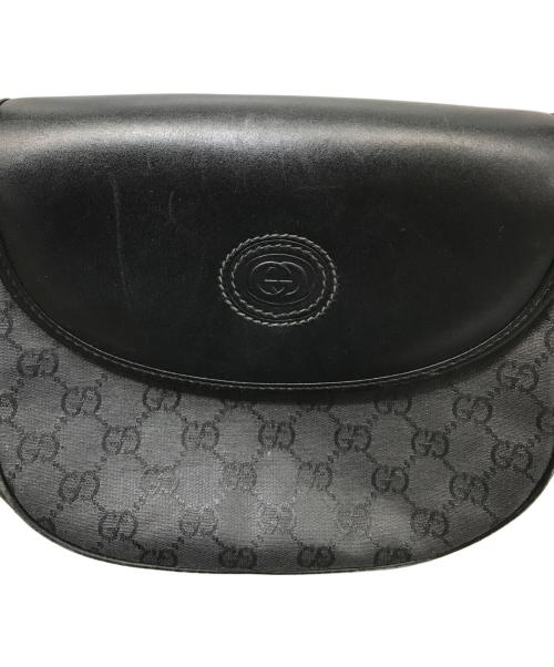 GUCCI（グッチ）GUCCI (グッチ) ショルダーバッグ ブラックの古着・服飾アイテム