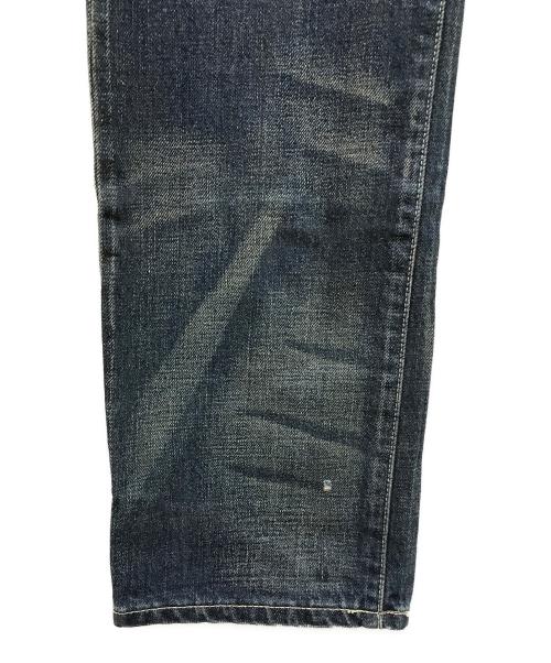 NEIGHBORHOOD（ネイバーフッド）NEIGHBORHOOD (ネイバーフッド) Mastermind JAPAN (マスターマインド ジャパン) コンチョボタンビーズサベージデニムパンツ インディゴ サイズ:Mの古着・服飾アイテム