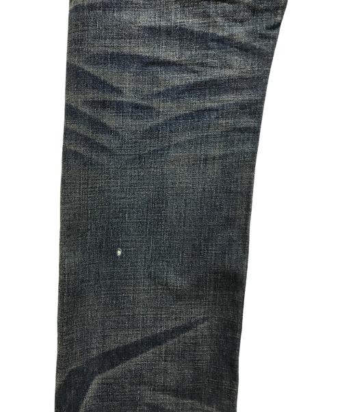 NEIGHBORHOOD（ネイバーフッド）NEIGHBORHOOD (ネイバーフッド) Mastermind JAPAN (マスターマインド ジャパン) コンチョボタンビーズサベージデニムパンツ インディゴ サイズ:Mの古着・服飾アイテム