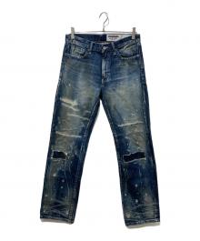 NEIGHBORHOOD（ネイバーフッド）の古着「BULLET SAVAGE デニムパンツ」｜インディゴ