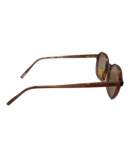 YUICHI TOYAMA（ユウイチトヤマ）YUICHI TOYAMA (ユウイチトヤマ) サングラス ブラウン サイズ:46□22-148の古着・服飾アイテム