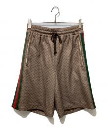 GUCCI（グッチ）の古着「GG Technical Jersey Shorts」｜ベージュ