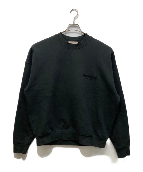 FOG ESSENTIALS（フィアオブゴッド エッセンシャル）FOG ESSENTIALS (フィアオブゴッド エッセンシャル) クルーネックスウェット ブラック サイズ:Lの古着・服飾アイテム