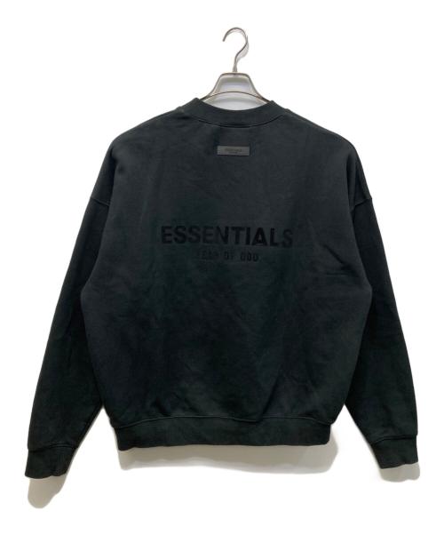 FOG ESSENTIALS（フィアオブゴッド エッセンシャル）FOG ESSENTIALS (フィアオブゴッド エッセンシャル) クルーネックスウェット ブラック サイズ:Lの古着・服飾アイテム