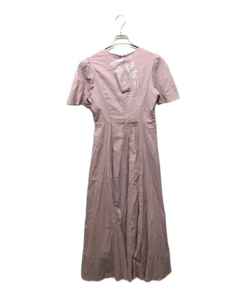 FRAY ID（フレイ アイディー）FRAY ID (フレイ アイディー) カシュクールウエストリボンワンピース ピンク サイズ:1 未使用品の古着・服飾アイテム