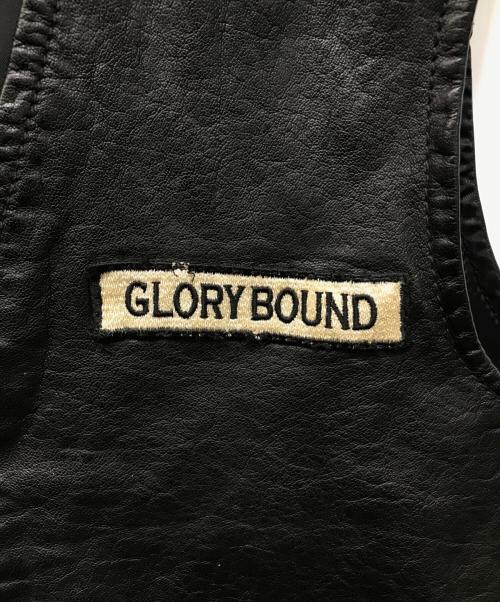 COOTIE PRODUCTIONS（クーティープロダクツ）COOTIE PRODUCTIONS (クーティープロダクツ) レザーベスト ブラック サイズ:Mの古着・服飾アイテム