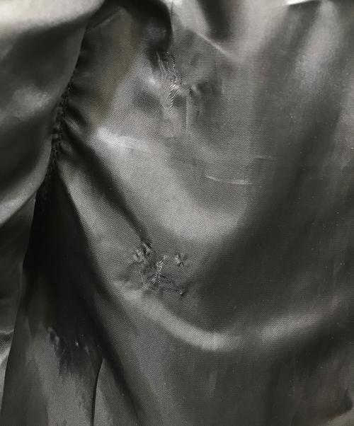 COOTIE PRODUCTIONS（クーティープロダクツ）COOTIE PRODUCTIONS (クーティープロダクツ) レザーベスト ブラック サイズ:Mの古着・服飾アイテム