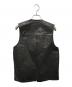 COOTIE PRODUCTIONS (クーティープロダクツ) レザーベスト ブラック サイズ:M：10000円
