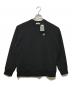 Onitsuka Tiger（オニツカタイガー）の古着「クルーネックスウェット」｜ブラック