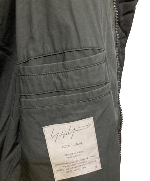 Yohji Yamamoto pour homme（ヨウジヤマモト プールオム）Yohji Yamamoto pour homme (ヨウジヤマモト プールオム) ダウンコート ブラック サイズ:3の古着・服飾アイテム