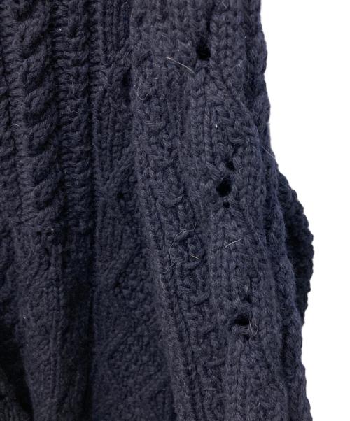 Yohji Yamamoto pour homme（ヨウジヤマモト プールオム）Yohji Yamamoto pour homme (ヨウジヤマモト プールオム) タートルネックニット ブラック サイズ:3の古着・服飾アイテム