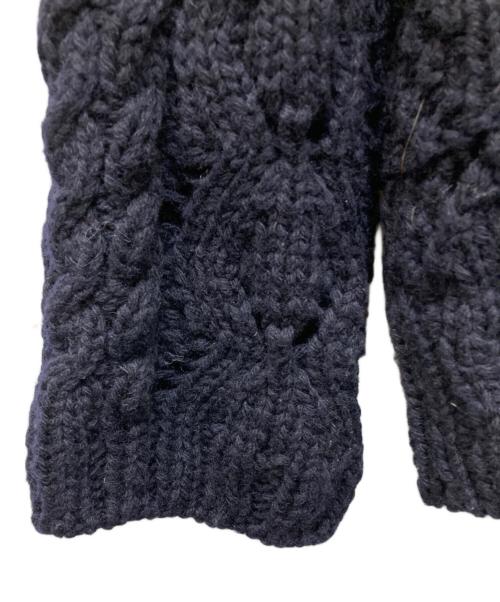 Yohji Yamamoto pour homme（ヨウジヤマモト プールオム）Yohji Yamamoto pour homme (ヨウジヤマモト プールオム) タートルネックニット ブラック サイズ:3の古着・服飾アイテム