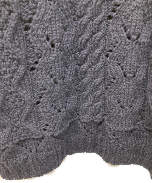 Yohji Yamamoto pour homme（ヨウジヤマモト プールオム）Yohji Yamamoto pour homme (ヨウジヤマモト プールオム) タートルネックニット ブラック サイズ:3の古着・服飾アイテム