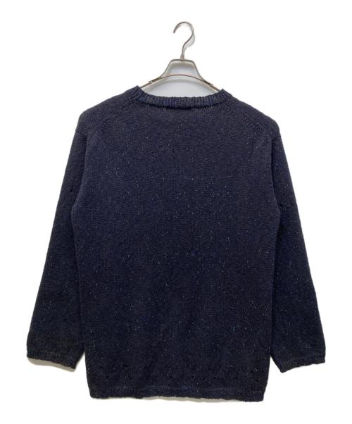 Yohji Yamamoto pour homme（ヨウジヤマモト プールオム）Yohji Yamamoto pour homme (ヨウジヤマモト プールオム) リネン混ニット ブラック サイズ:3の古着・服飾アイテム