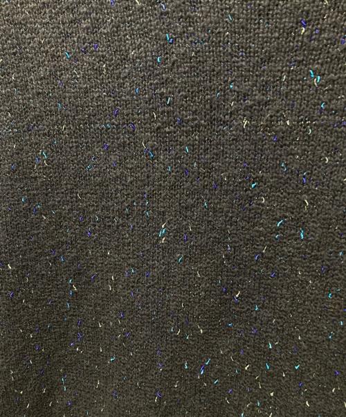 Yohji Yamamoto pour homme（ヨウジヤマモト プールオム）Yohji Yamamoto pour homme (ヨウジヤマモト プールオム) リネン混ニット ブラック サイズ:3の古着・服飾アイテム