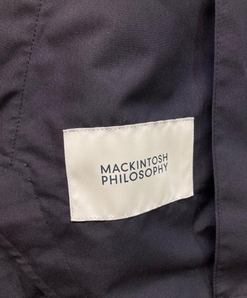 MACKINTOSH PHILOSOPHY（マッキントッシュ フィロソフィー）MACKINTOSH PHILOSOPHY (マッキントッシュ フィロソフィー) コットンレインクロスブルゾン ネイビー サイズ:Sの古着・服飾アイテム
