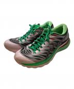 asicsアシックス）の古着「FN3-S GEL-KAYANOスニーカー」｜グリーン