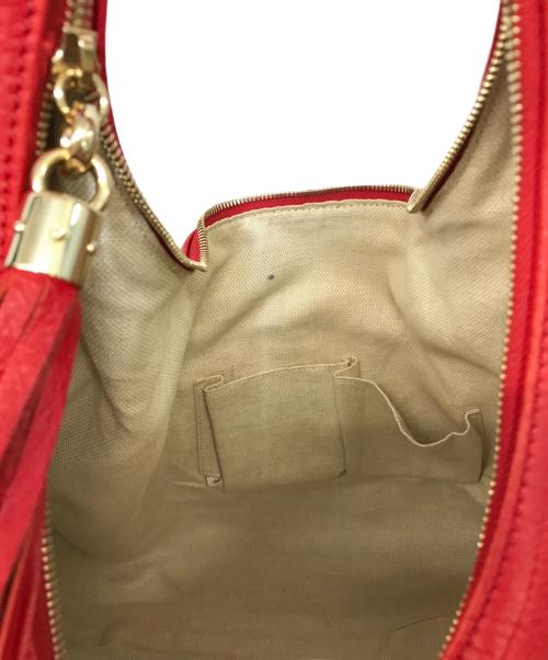 GUCCI（グッチ）GUCCI (グッチ) ソーホー ワンショルダーバッグ レッドの古着・服飾アイテム