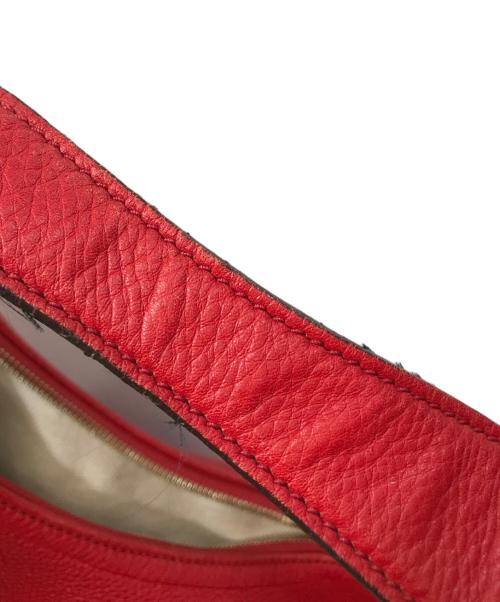 GUCCI（グッチ）GUCCI (グッチ) ソーホー ワンショルダーバッグ レッドの古着・服飾アイテム