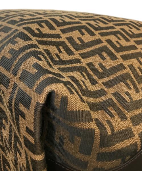 FENDI（フェンディ）FENDI (フェンディ) ズッカ柄ワンショルダーバッグ ブラウン×イエローの古着・服飾アイテム