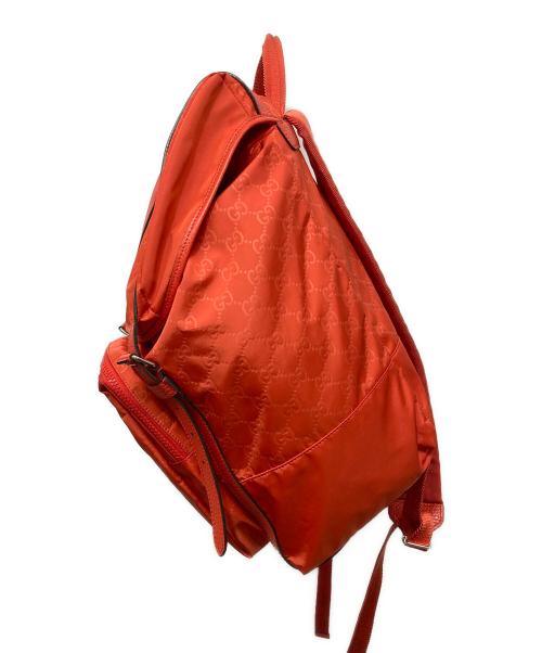 GUCCI（グッチ）GUCCI (グッチ) GGナイロンデイパック レッドの古着・服飾アイテム