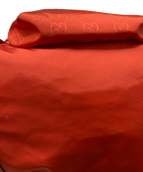 GUCCI（グッチ）GUCCI (グッチ) GGナイロンデイパック レッドの古着・服飾アイテム