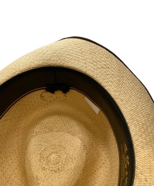 THE H.W.DOG&CO.（エイチダブリュードッグアンドコー）THE H.W.DOG&CO. (エイチダブリュードッグアンドコー) ストローハット ベージュの古着・服飾アイテム