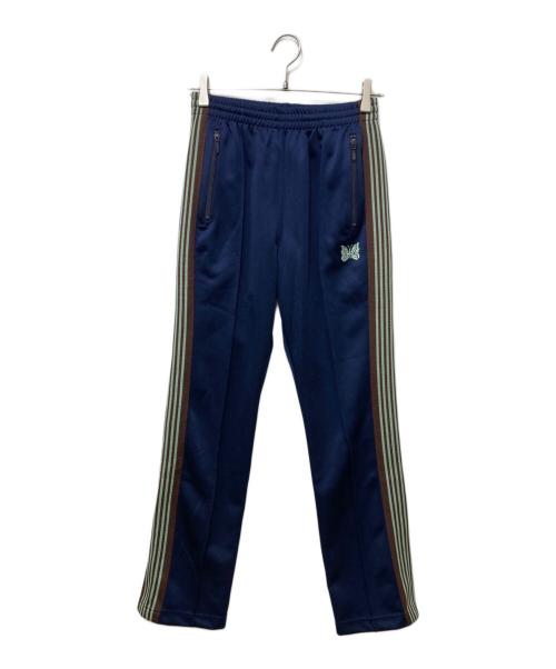 Needles（ニードルズ）Needles (ニードルズ) STUDIOUS (ステュディオス) 別注Track Pant NARROW ネイビー×ブラウン サイズ:XSの古着・服飾アイテム