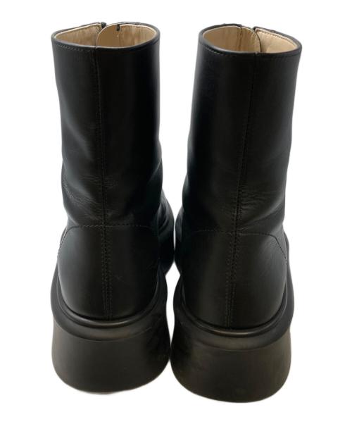 THE ROW（ザ ロウ）THE ROW (ザ ロウ) ZIPPED BOOT I ブラック サイズ:38の古着・服飾アイテム