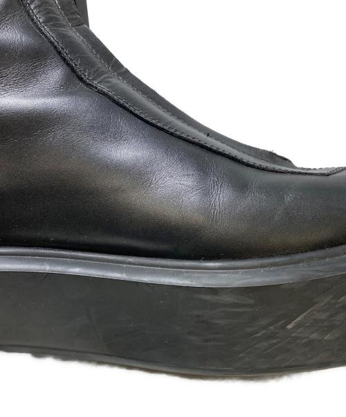 THE ROW（ザ ロウ）THE ROW (ザ ロウ) ZIPPED BOOT I ブラック サイズ:38の古着・服飾アイテム