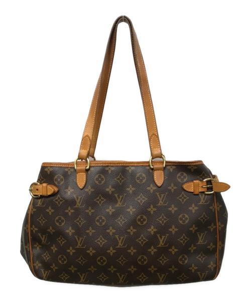 LOUIS VUITTON（ルイ ヴィトン）LOUIS VUITTON (ルイ ヴィトン) ショルダートートバッグ ブラウンの古着・服飾アイテム