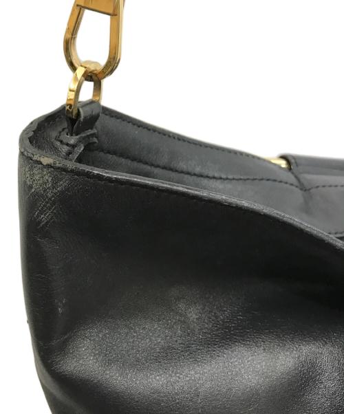 CELINE（セリーヌ）CELINE (セリーヌ) サークルハンドル2WAYバッグ ブラックの古着・服飾アイテム