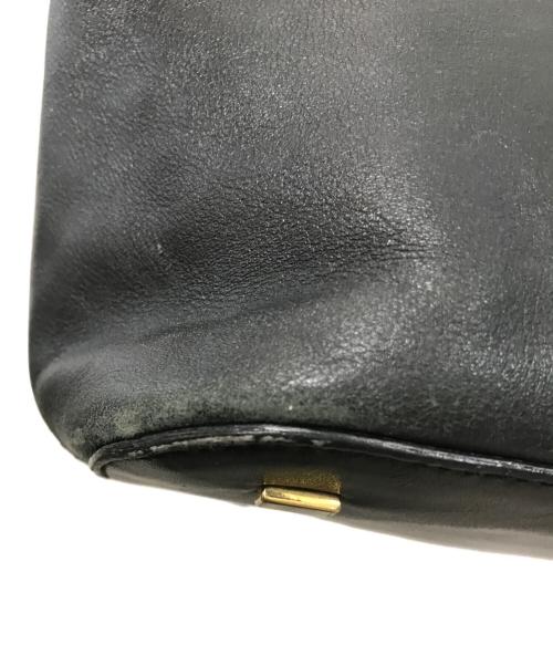 CELINE（セリーヌ）CELINE (セリーヌ) サークルハンドル2WAYバッグ ブラックの古着・服飾アイテム