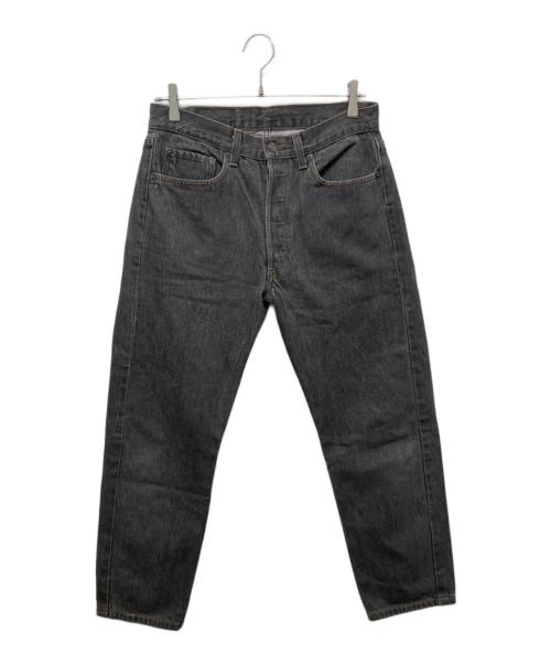 LEVI'S（リーバイス）LEVI'S (リーバイス) USA501 先染めブラックデニムパンツ ブラック サイズ:SIZE W32の古着・服飾アイテム