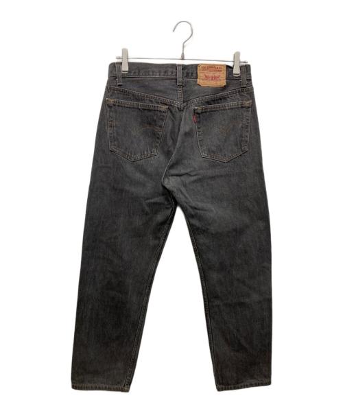 LEVI'S（リーバイス）LEVI'S (リーバイス) USA501 先染めブラックデニムパンツ ブラック サイズ:SIZE W32の古着・服飾アイテム