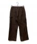 MARKAWARE (マーカウェア) 3/60 オーガニックウールサバイバルクロス ワイドカーペンターパンツ ブラウン サイズ:2：19000円