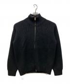 cash&barbaキャッシュ&バルバ）の古着「キャッシュベイビードライバーズニット」｜ブラック