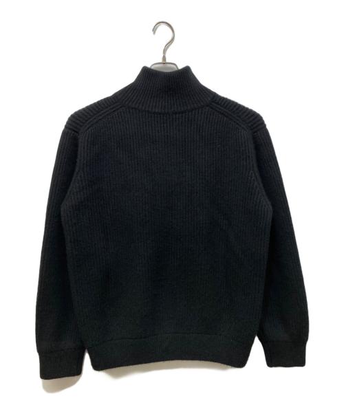 cash&barba（キャッシュ&バルバ）cash&barba (キャッシュ&バルバ) キャッシュベイビードライバーズニット ブラック サイズ:SIZE 1の古着・服飾アイテム