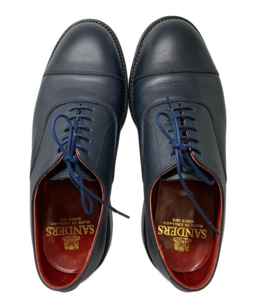 SANDERS（サンダース）SANDERS (サンダース) キャップオックスフォードシューズ ネイビー サイズ:6の古着・服飾アイテム