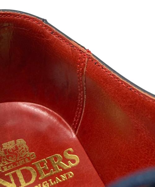 SANDERS（サンダース）SANDERS (サンダース) キャップオックスフォードシューズ ネイビー サイズ:6の古着・服飾アイテム