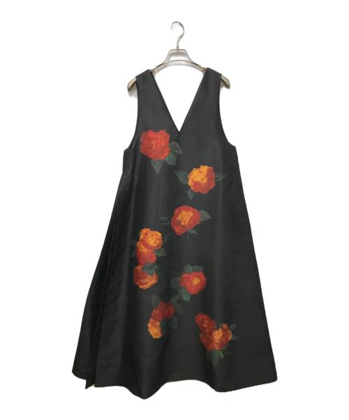 Ameri（アメリ）Ameri (アメリ) ELLIE ASYMMETRY PLEATS DRESS ブラック サイズ:Mの古着・服飾アイテム