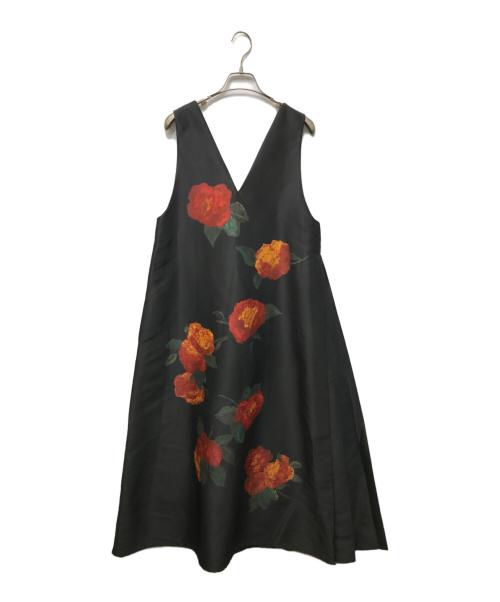 Ameri（アメリ）Ameri (アメリ) ELLIE ASYMMETRY PLEATS DRESS ブラック サイズ:Mの古着・服飾アイテム