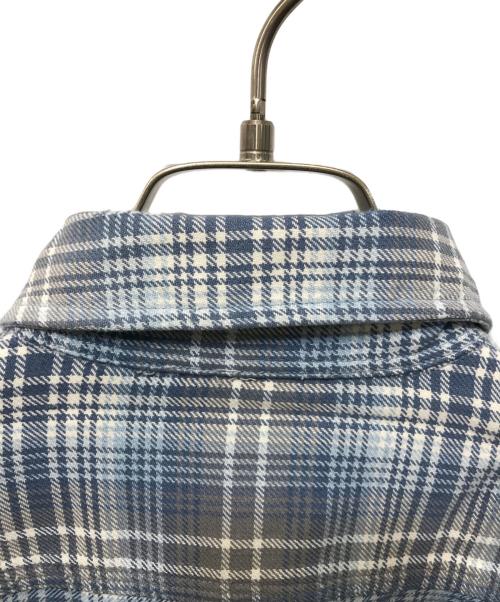 RRL（ダブルアールエル）RRL (ダブルアールエル) チェックシャツ ブルー サイズ:XSの古着・服飾アイテム